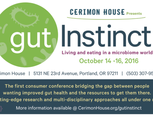 Gut Instinct : Living and eating in a microbiome world” Conference